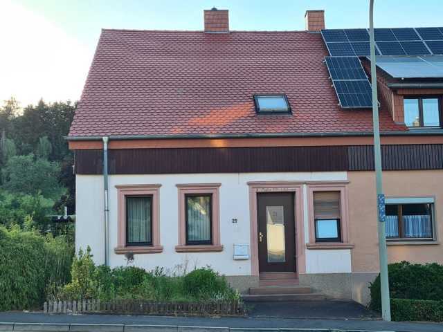 Hübsch renoviertes Einfamilienhaus in schöner Ortsrandlage von Brücken - Doppelhaushälfte Brücken | Angebot:27004022